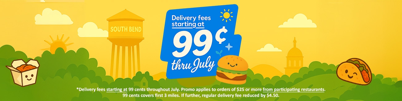 99 cent delivery!